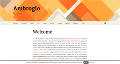 Desktop Screenshot of ambrogioriva.com